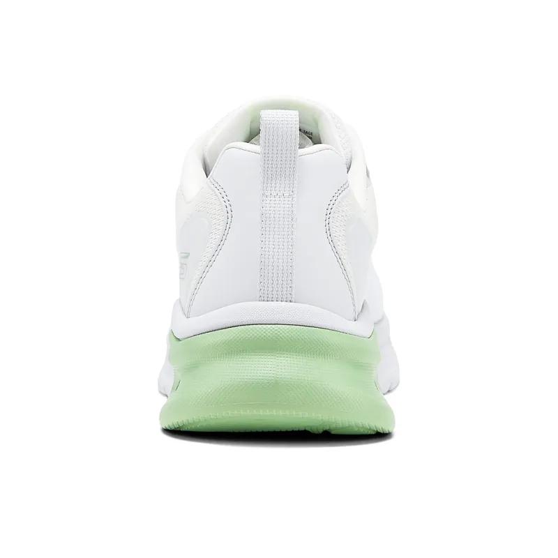 Skechers BOBS Sport Cushioning Wear Resistant Low Top Casual Shoes Men's White Green-4
