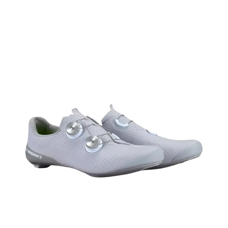 SPECIALIZED S Works Torch Shock Absorbers With Slip Resistant Features Low Top Cycling Shoes Unisex Gray-3
