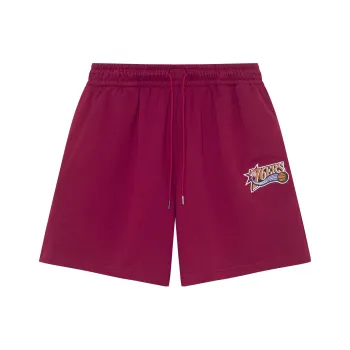 Nba X Mitchell Ness Mitchell & Ness NBA Series Casual Shorts Unisex Red