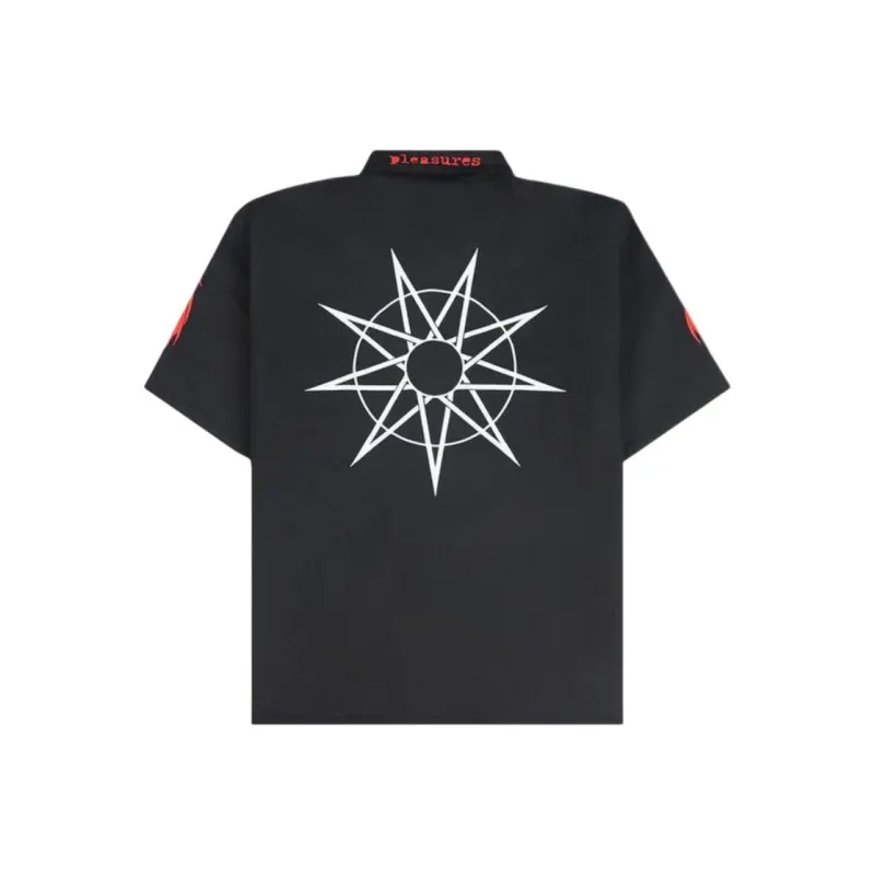 PLEASURES Bleed Work Shirt-1