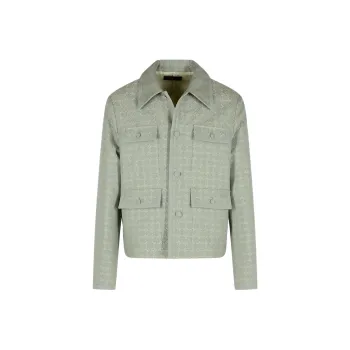 AMIRI Monogaram Printed Buttoned Jacket
