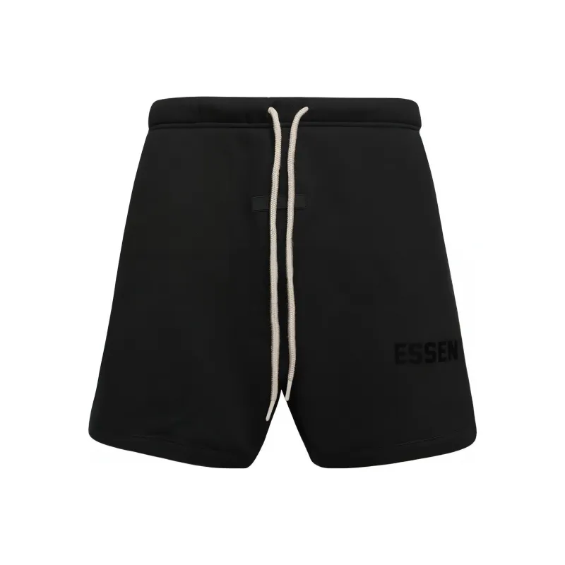 Fear Of God Essentials Cream Drawstring Sweatshort-0