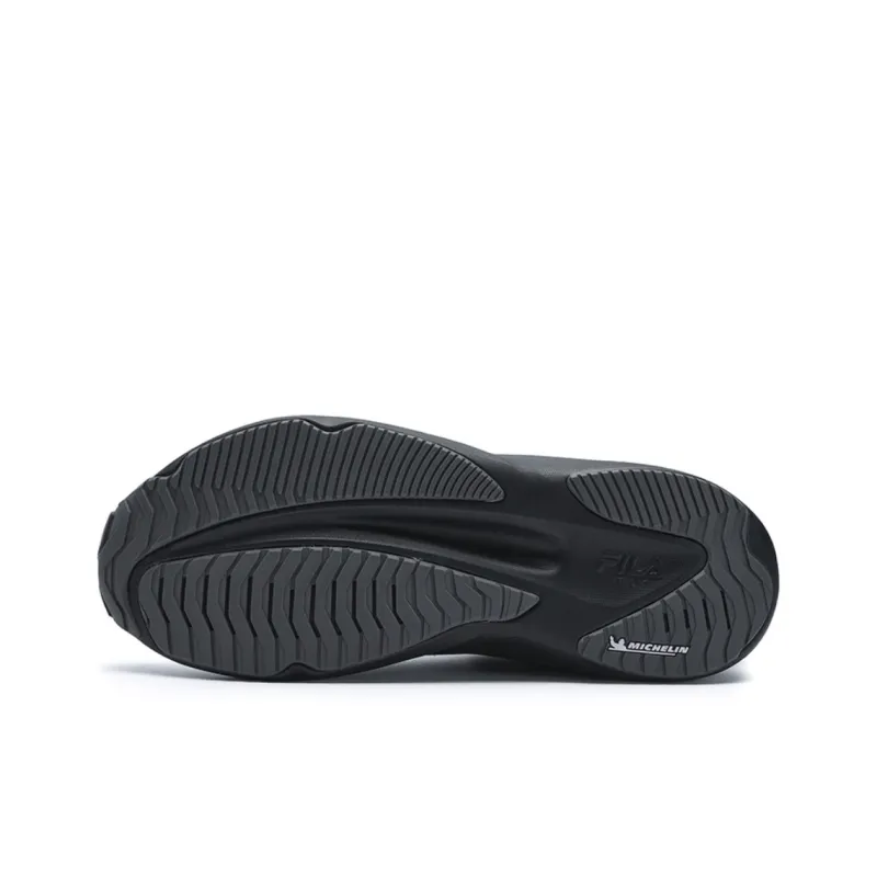FILA BOA Running Shoes Men Low Top Black-4