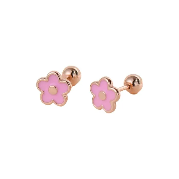 QUIET LOVE S925 Silver Stud Earrings Women's-6