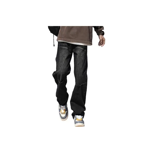 SIFLYTO Jeans Unisex Black