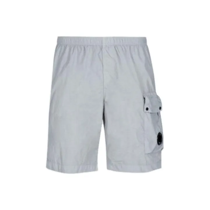 C.P.Company Lens Detail Knee Length Swim Shorts-0
