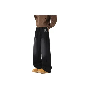 *EVAE+MOB Casual Pants Unisex Burgundy