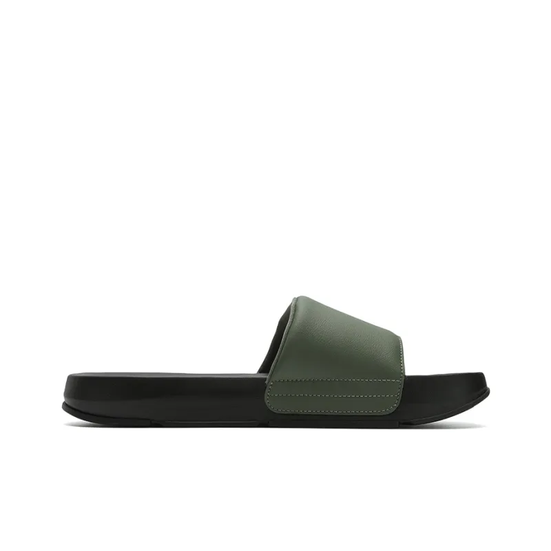 FILA DRIFTER 2 Slip Resistant Slide Slippers Men's Dark Lichen Green Color-1