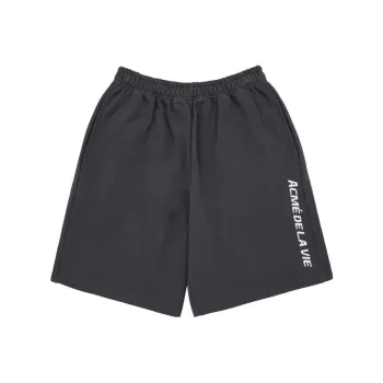Acme De La Vie Casual Shorts Men Charcoal Wood Gray
