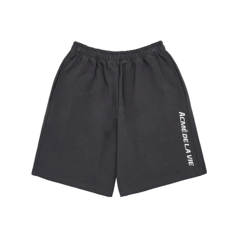Acme De La Vie Casual Shorts Men Charcoal Wood Gray-0