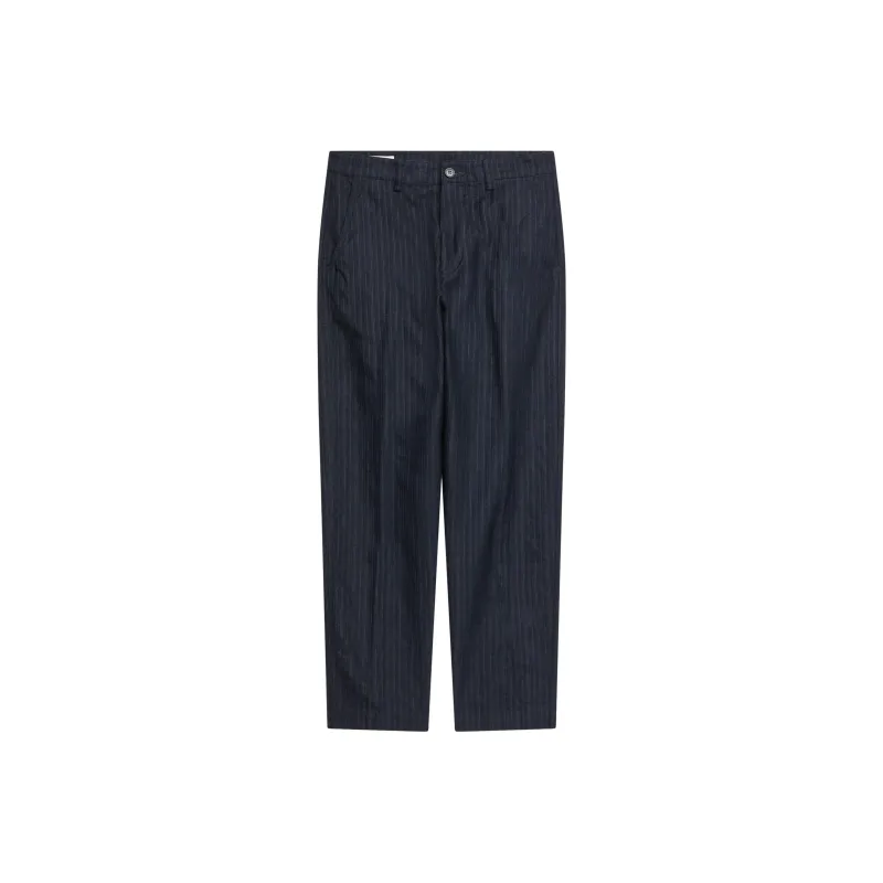 DRIES VAN NOTEN SS24 Casual Pants Men's Midnight Blue-0