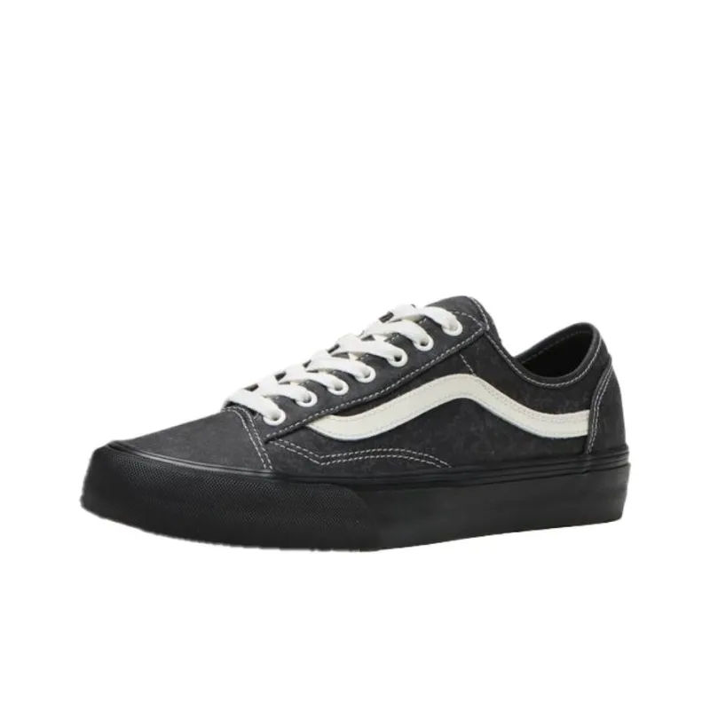 Vans Style 36 Anti Slip Wear Resistant Low Top Skateboard Shoes Unisex Black-0