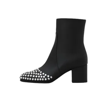 Alaia Ankle Boots 6cm Women's Black