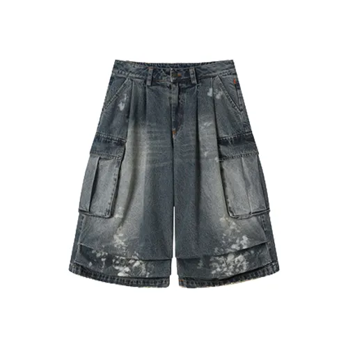 ONITSOP Denim Shorts Men's Blue