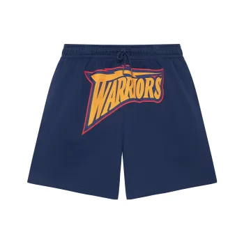 Mitchell Ness Casual Shorts Unisex Blue