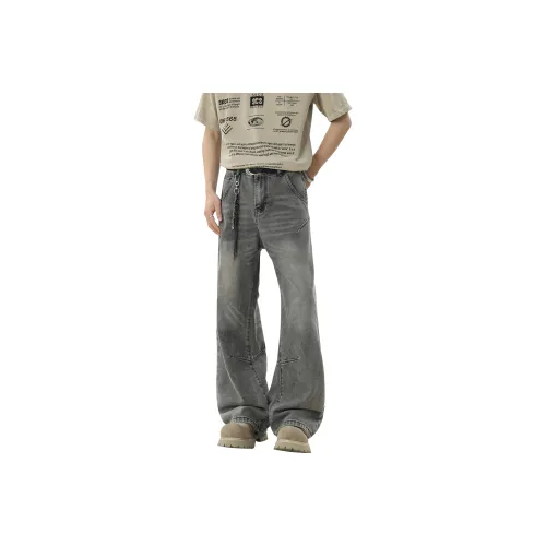 SXSY Jeans Unisex Concrete Gray