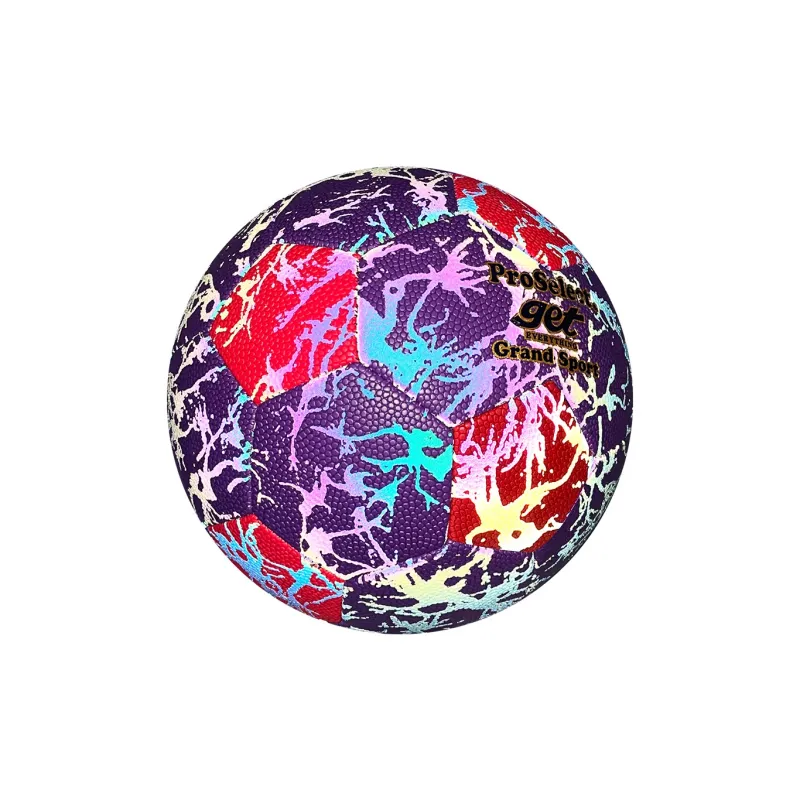 ProSelect Size 5 Ball Soccer PU Machine Stitched Soccer Ball Unisex Fuchsia-4