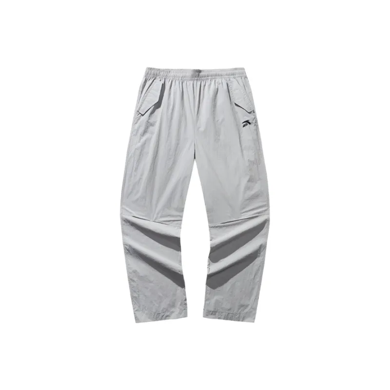 Anta Sports Lifestyle Collection Lifestyle Collection Casual Pants Men's Durable Gray-0