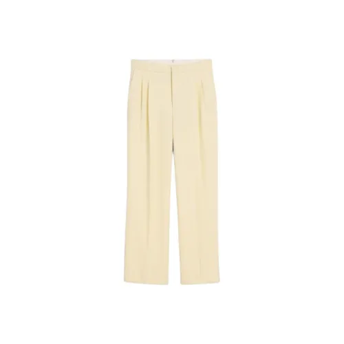 AMIPARIS Pressed Crease Pleated Trousers