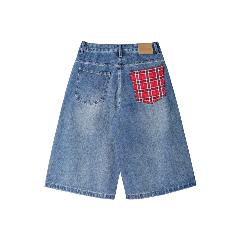 UF9193 Denim Shorts Unisex-3