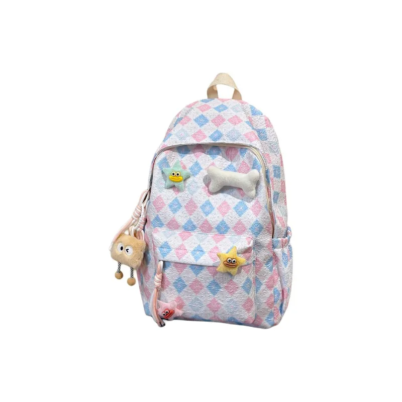 YUANTUZHE Nylon Backpack Women's Multicolor-6