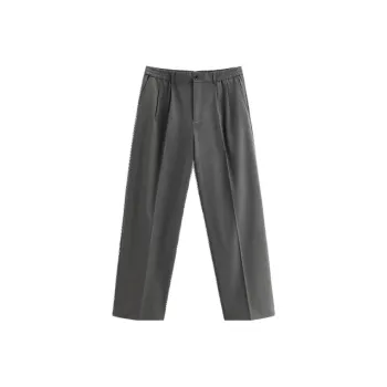 ZARA Casual Pants Men's Coal Gray