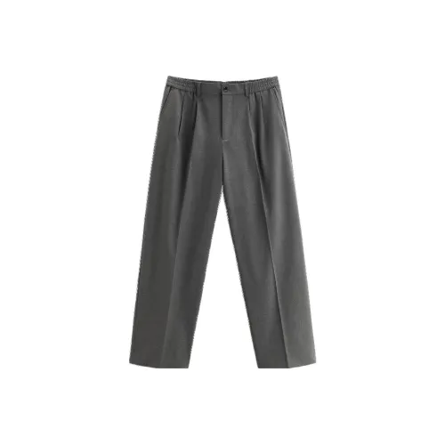 ZARA Casual Pants Men's Coal Gray