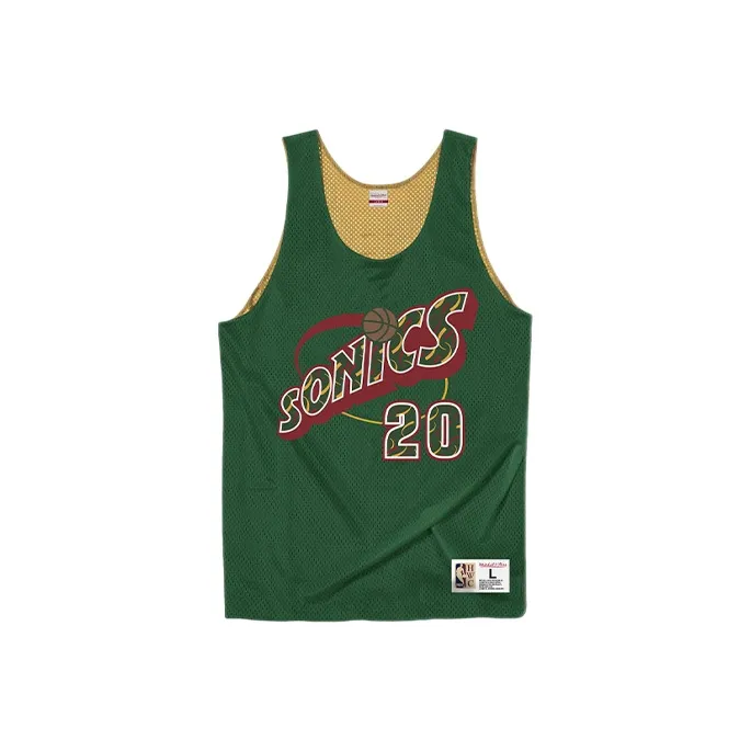 Mitchell Ness Basketball Jerseys Men Green-0