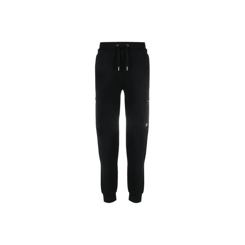 KARL LAGERFELD Logo-patch Cotton Track Pants-0