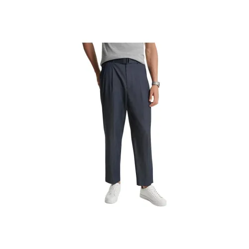 MICHAEL KORS Chambray Belted Trousers