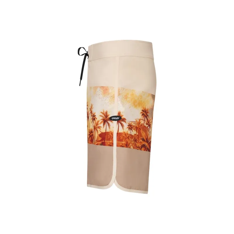 Oakley Session Rc 19' Boardshort Casual Shorts Men's Beige X Red-2