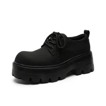 V ZERO FIVE Chunky Derby Shoes Casual Shoes Men's Black