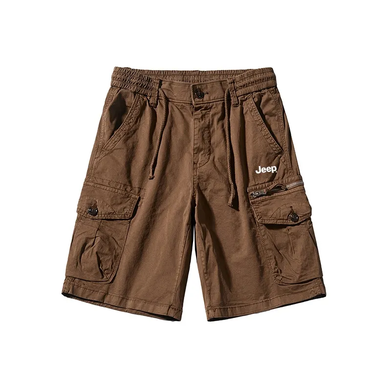 Jeep Garden Forest Horse Riding Cargo Shorts Unisex-3
