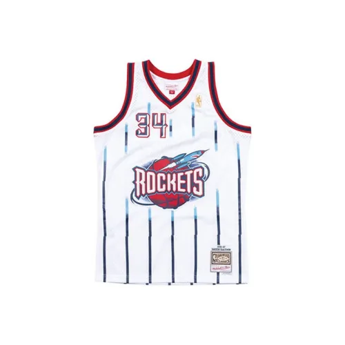 Mitchell Ness Houston Rockets 1996 97 Hakeem Olajuwon Swingman Jersey