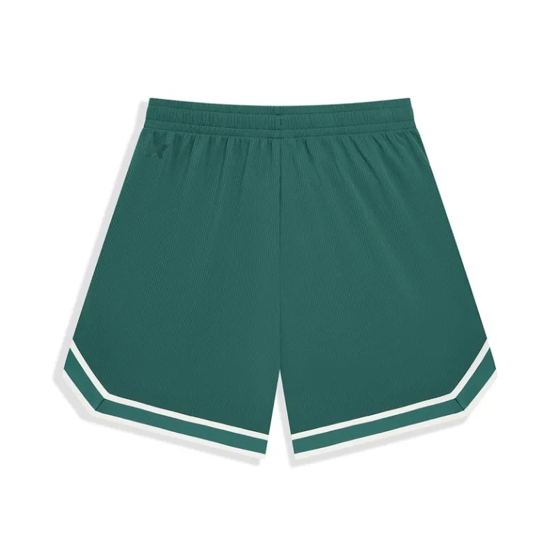 XTEP Basketball Collection Sports Shorts Men's Dark Moss-1