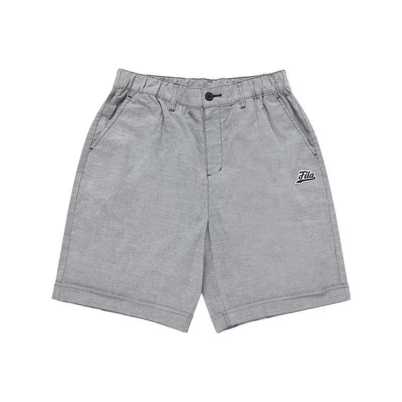 FILA FUSION BASEBALL Series Casual Shorts Men's Black-0