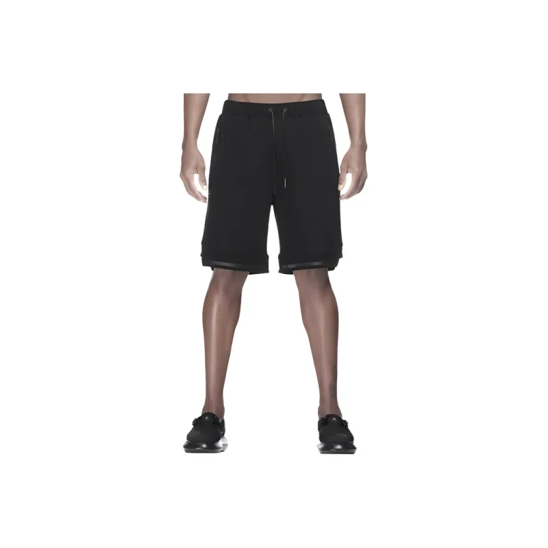 NORVINCY Urban Techwear Knitted Fabric Sports Shorts Unisex-5