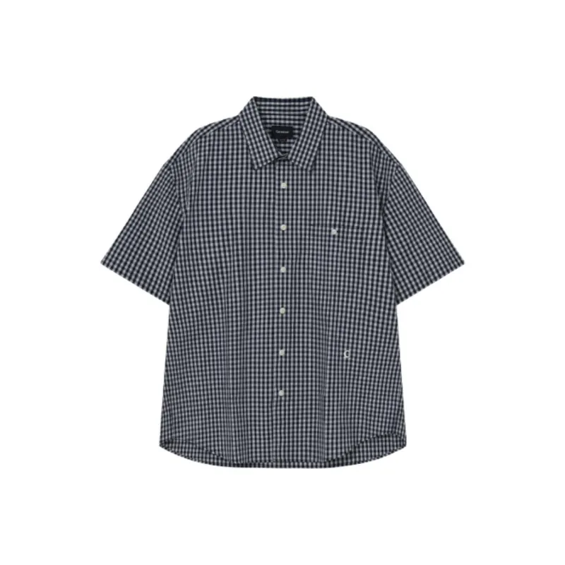 COVERNAT Shirt Men's Dark Marine Blue-0