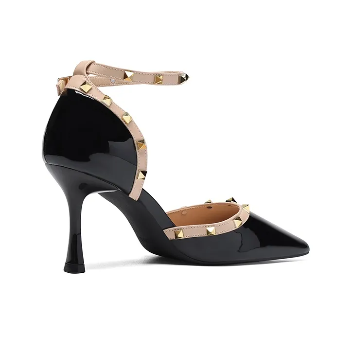 ZHR Slim Heel High Heels 8cm Women's-15