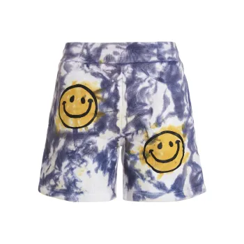 Chinatown Market Smiley Sun Dye Sweatshorts