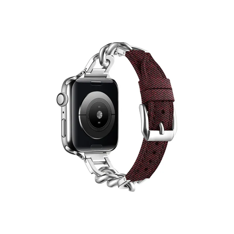 ZHENGGUANG Watch Band Apple Compatibility Artificial Leather Material-21