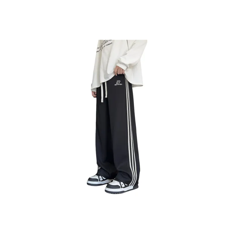 MIIRACER Casual Pants Unisex Earth Yellow-5