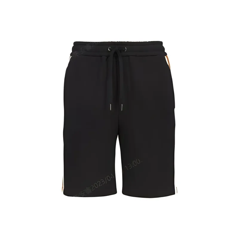 MCM Casual Shorts Men Black-0