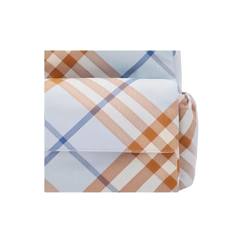Burberry Nylon Backpack Kids' Slate Blue-3