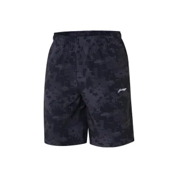 LiNing Training Series Casual Shorts Men's Standard Black Printed