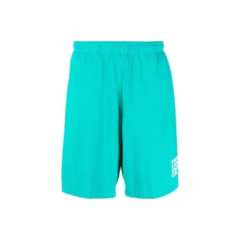SPORTY & RICH Logo print Track Shorts