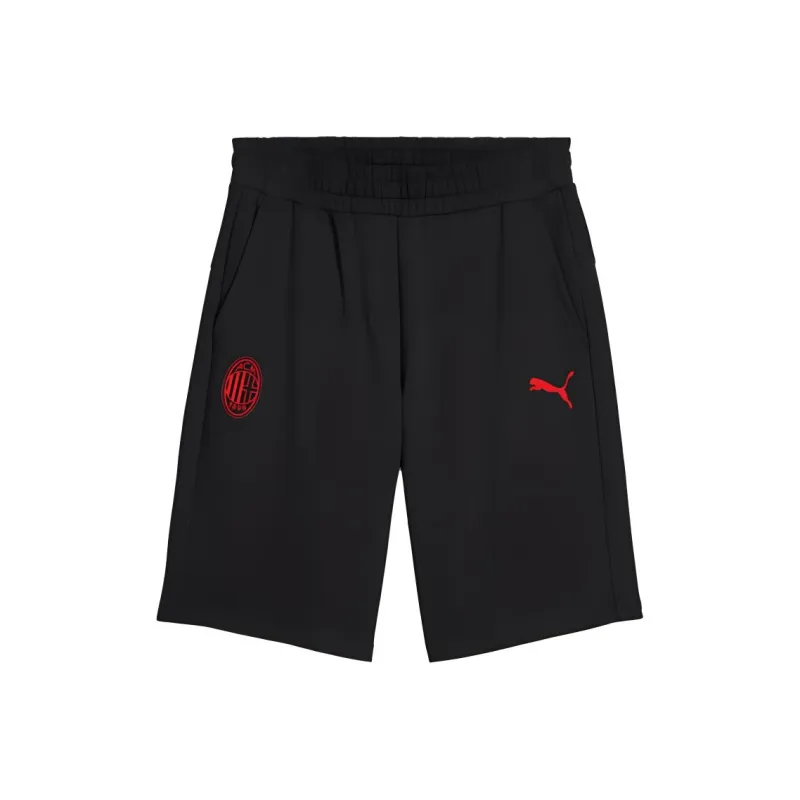 PUMA AC Milan Casual Shorts Men's Red Black-0