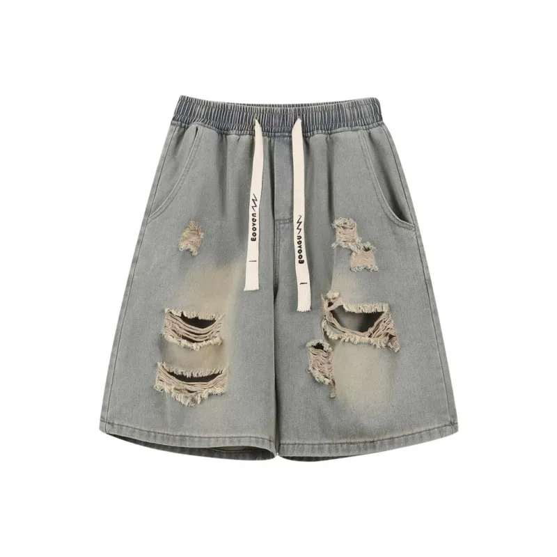 EOOVEN Denim Shorts Unisex-5