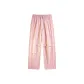 Black Sole with Pink Stripes