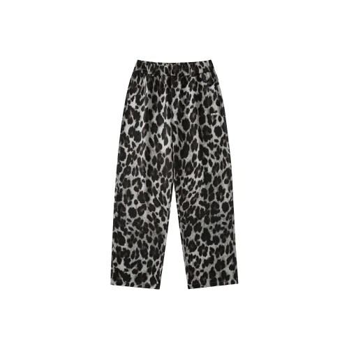 DNBH Leopard Print Series Casual Pants Unisex